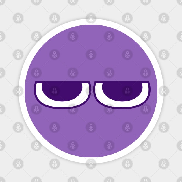 Purple Puyo Magnet by TokenDuelist